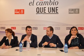 CÉSAR LUENA tacha de “impresentables” las declaraciones de Fernández Díaz César Luena con miembros de la dirección del PSCyL-PSOE