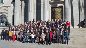 El PSOE y AVITE trabajarán conjuntamente para abordar la situación de los afec Reunión Sánchez Rubio asociación Talidomina
