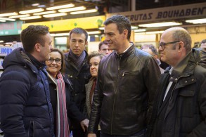 Agenda martes 16 de febrero Pedro Sánchez, encuentro en Mercamadrid