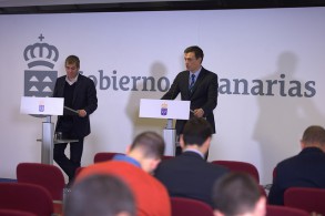 Pedro Sánchez subraya que no es tiempo "de frentes, ni de exclusiones" y que lo Pedro Sánchez en Canarias 210316