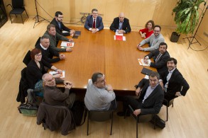 Agenda miércoles 16 de marzo Reunión de los equipos negociadores de Psoe, Ciudadanos y Compromís