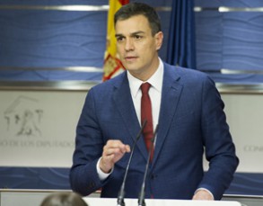 Pedro Sánchez: "El cambio se aplaza dos meses, pero llegará" Pedro Sánchez