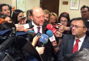 EL PSOE CALIFICA DE "PUNTO Y SEGUIDO" EL SOBRESEIMIENTO PROVISIONAL DE LA CAUSA Antonio Pradas 130416