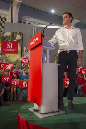 PEDRO SÁNCHEZ: “El socialismo es lucha y nadie nos ha regalado nunca nada. El Pedro Sánchez Valencia 1 180616