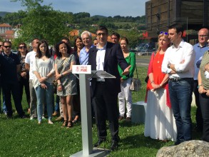 PATXI LÓPEZ: “Hoy arranca una campaña para acabar con cuatro años de gobier Patxi López este jueves en Bilbao