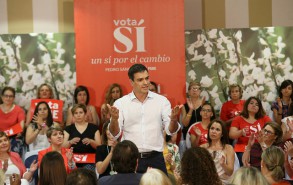 PEDRO SÁNCHEZ: “La próxima legislatura va a ser la legislatura de la igualda Pedro Sánchez en acto de igualdad en Cáceres 220616