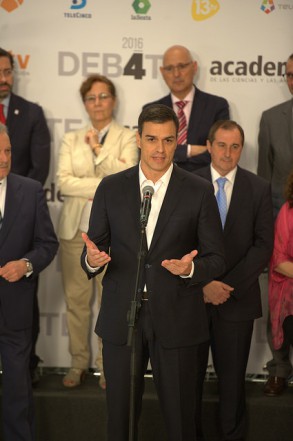Pedro Sánchez pide ir “a votar” el 26-J, “porque hay una oportunidad de o Pedro Sánchez tras el debate