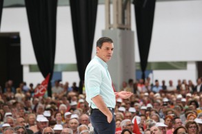 Pedro Sánchez pide a los residentes británicos en España que voten SÍ a la p Pedro Sánchez Barcelona 2 170616