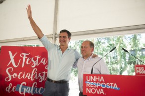 Pedro Sánchez: "Rajoy acudió al debate falto de votos, pero sobrado de soberbi Pedro Sánchez Galicia 030916