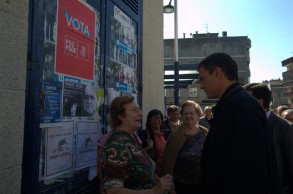 Pedro Sánchez: "El 25S hay que votar en familia al PSOE para que los jóvenes Pedro Sánchez Galicia 2 230916