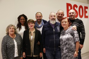 Los grupos federales del PSOE seguirán impulsando su trabajo con los movimiento _Reunión Grupos federales Movimientos Sociales