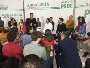 Mario Jiménez: "El PSOE va a terminar con la apuesta por la desigualdad que sig Mario Jiménez Sevilla 121116