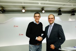 El PSOE, convencido de que el partido saldrá de su Congreso con un proyecto "po Eduardo Madina y José Carlos Díez 270117