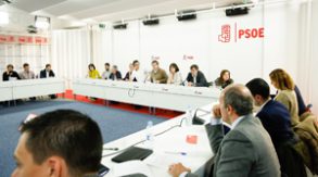 Arranca el debate en el PSOE para la elaboración del proyecto político que apr Reunión área política ponencia marco 160217