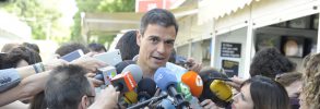 Pedro Sánchez. Feria del Libro 010617