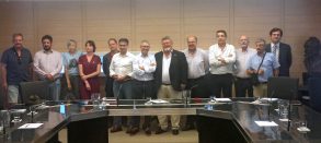 El PSOE acuerda formar un grupo de trabajo para dar una salida a la problemátic Reunión Hugo Morán 110717