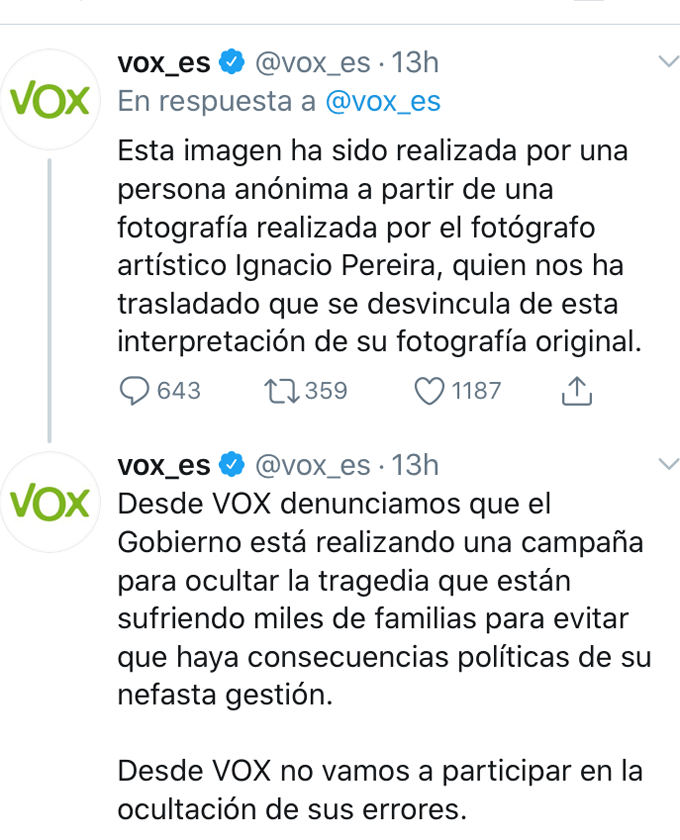 El PSOE denuncia a VOX ante la Fiscalía General del Estado por ...