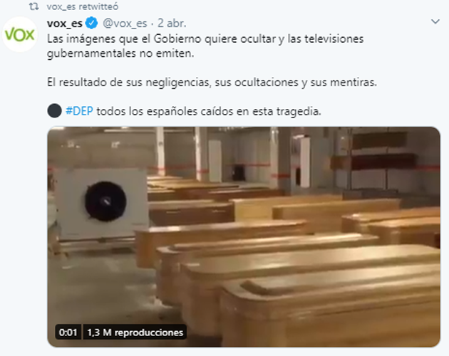 El PSOE denuncia a VOX ante la Fiscalía General del Estado por ...