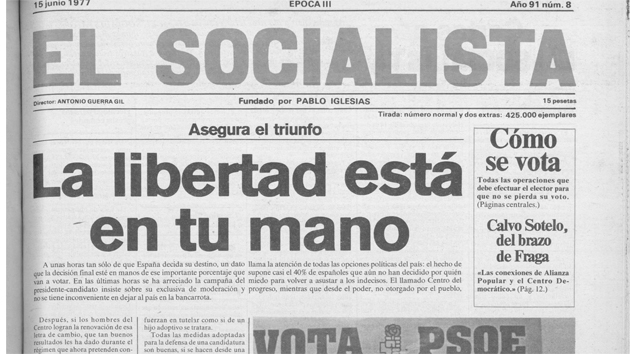 Sucedió 1977. Las primeras de la Democracia