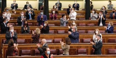 Bancada socialista en el Congreso de los Diputados